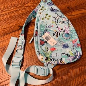 NWT Vera Bradley Lighten Up Essential Backpack Antilles Treasure☀️🌸🐠🪸